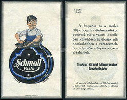 1935-40. Ca. Schmoll Pasta Kisplakát 23*14 Cm - Unclassified