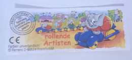 KINDER SURPRISE 2000 Deutch :           BPZ N° 627305 - Istruzioni