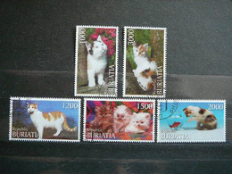 Cats # Russia 2000 Used #1 - Otros & Sin Clasificación