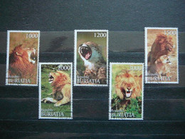 Lions Big Cats # Russia 2000 Used # - Andere & Zonder Classificatie