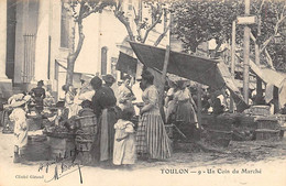 Toulon          83         Un Coin Du Marché        N° 9    (voir Scan) - Toulon