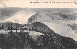 Le Lac De Joux Et Brenets Vus De La Dent De Vaulion - Vaulion