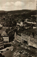 SIEGEN I. W.  Blick Vom Nikolaiturm über Marktplatz Zum Unteren Schloss Und Unterstadt - Siegen