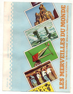 Protège-cahiers Les Merveilles Du Monde édité Par Nestlé Et Kohler - Format : 23.5x18 cm - Protège-cahiers