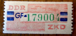 1959 Wertstreifen Für ZKD, Mi 27 GF, Postfrisch - Service