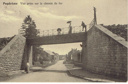 Beauraing Pondrome Vue Prise Sur Le Chemin De Fer Animation  1911 Relais Pondrome - Beauraing