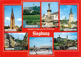 SIEGBURG Mehrbilderkarte Gel.v.Rösrath N.Bristol - Siegburg