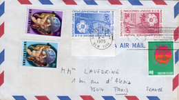 Nations Unies--1975--Lettre De New-York Pour Paris (France) - Otros & Sin Clasificación