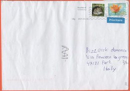 SVEZIA - SWEDEN - SVERIGE - 2021 - 1 Kr + 21 Kr - Medium Envelope - Viaggiata Da Göteborg Per Forlì, Italy - Cartas & Documentos