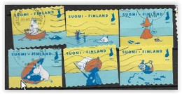 Finlande 2020 2644/2649 Oblitérés Mer Baltique - Used Stamps