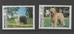 Monaco Yv 1329-30  1982 Worls Dog Expo, Farm, Mint Never Hinged - Farm