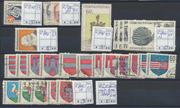 5008 Czechoslovakia Tschechoslowakia Set Of Different Stamps 1968 Used Art Etc - Sonstige & Ohne Zuordnung