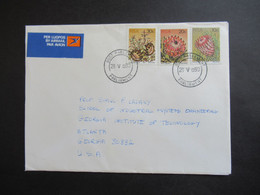 Afrika / RSA / Süd - Afrika 1980 Air Mail  Parliament / 8007 Parlement Kaapstad / Cape Town Volksraad Kaapstad - Cartas & Documentos