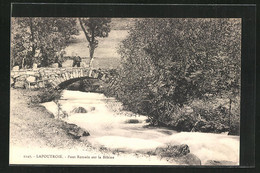 CPA Lapoutroie, Pont Romain Sur La Béhine - Lapoutroie