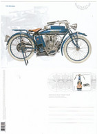 Vintage Moto Motorbike Motorcycling Motorrad Motorcycle Indian De 1914 Postage Paid Port Payé - 1953-.... Règne D'Elizabeth II