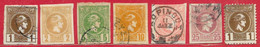 Grèce N°77 à/to 81, 83, 91A 1889-99  O - Used Stamps
