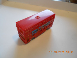 MAJORETTE 1970/80 / REF 286 / BUS DEUX ETAGES + VISIT LONDON - Massstab 1:160