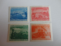 TIMBRE DE YOUGOSLAVIE CAT MICHEL N°583/586 MNH - Unused Stamps