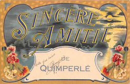 Delcampe - 29-QUIMPERLE- SINCERE AMITIE DE QUIMPERLE - Quimperlé
