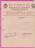 262114 / Germany 1914 Berlin - Paul Stabernack & Co. Spezialfabrik Für Ladeneinbauten , Geschäftseinrichtungen - Straßenhandel Und Kleingewerbe