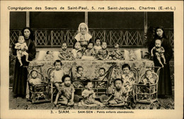 THAILANDE - SIAM - SAMSEN - Petits Enfants Abandonnés - Missions - Congrégation Des Sœurs De Saint-Paul à Chartres - Thaïlande