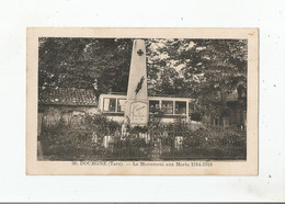 DOURGNE (TARN) 30 LE MONUMENT AUX MORTS 1914 1918 (AUTOBUS) - Dourgne