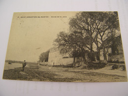 CPA - St Saint Sébastien Lès Nantes (44) - Bords De La Loire - 1925 - SUP  (EY 10) - Saint-Sébastien-sur-Loire