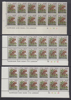 New Zealand, CP O4a, MNH/NH/LH Plate Blocks Of Twelve, 1960 Pictorial - Ongebruikt