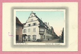 68 - RUFACH - ROUFFACH - Institut Saint Joseph - Carte Gaufrée - Rouffach