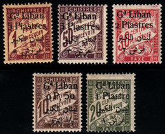 GRAND LIBAN - TAXE N°  6/10* - Portomarken