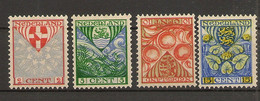 HOLANDA YVERT 186/189* Mh  Serie Completa  1926  NL1462 - Ungebraucht