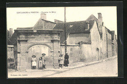 CPA Coulanges-la-Vineuse, Fontaine Du Belay - Coulanges La Vineuse