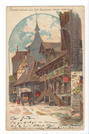 27249 - Village Suisse Paris 1900 La Poste Maison De Wald Zürich + Cachet Nyon 1900 - Expositions