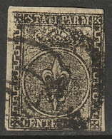 Italy Parma 1852 Sc 1 Sa 1 Used Trimmed - Parma