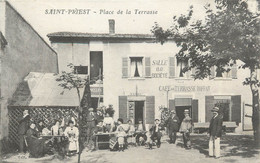 CPA FRANCE 69 "Saint Priest, Place De La Terrasse" - Saint Priest