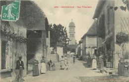 CPA FRANCE 38 "Brangues, Rue Principale" - Brangues