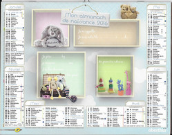 CALENDRIER 2016  NAISSANCE - Groot Formaat: 2001-...