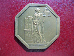 Beau Jeton De Notaire Bronze 76 Em Congrés Des Notaires De France Vichy 1980. - Professionnels / De Société