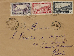 1940- Enveloppe Affr. 1,00 F De KOUNGHEUL  Avec Censeur A / 2 - Lettres & Documents