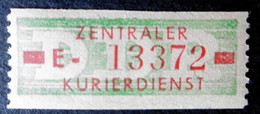 1959 Wertstreifen Für ZKD, Mi 30 E Typ I, Postfrisch* (eine Kleine Anhaftung) - Service