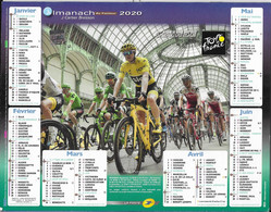 CALENDRIER 2020  CYCLISME TOUR DE FRANCE - Grand Format : 2001-...