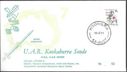 Australia Space Cover 1971. Kookaburra Rocket Launch Woomera ##05 - Ozeanien