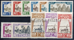 -Tchad T 12/22** - Unused Stamps