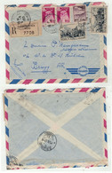 France Ex-colonies // Maroc // Lettre Recommandée Pour La Suisse (Brugg) - Cartas & Documentos