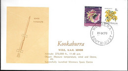 Australia Space Cover 1970. Kookaburra Rocket Launch. Woomera ##15 - Ozeanien