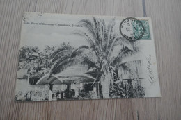 CPA Jamaïque Jamaica One Old Stamp Kingston Side View Of Governor's Residence - Giamaica
