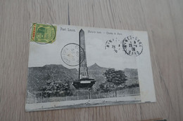 CPA Ile Maurice  One Old Stamp Old Port Louis Champ D Mars - Mauricio
