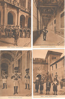 CITTA' Del VATICANO (LAZIO) - LOTTO Di 4 CARTOLINE -  Guardia Svizzera -Guardia Palatina - Gendarmi Pontifici - Vatican