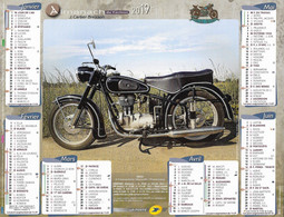 CALENDRIER 2019  MOTO  Crocker 1939 Et Bmw - Formato Grande : 2001-...