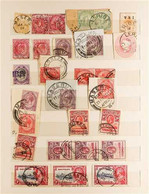 AFRICA POSTMARKS A 1880's To 1950's Collection Of British Colonies Bearing A Wide Range Of Postmarks Including Basutolan - Other & Unclassified